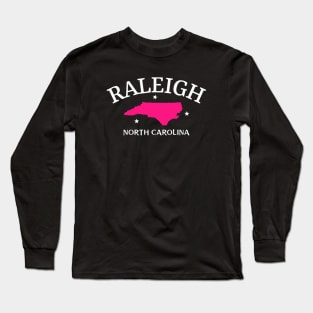 Raleigh, North Carolina Long Sleeve T-Shirt